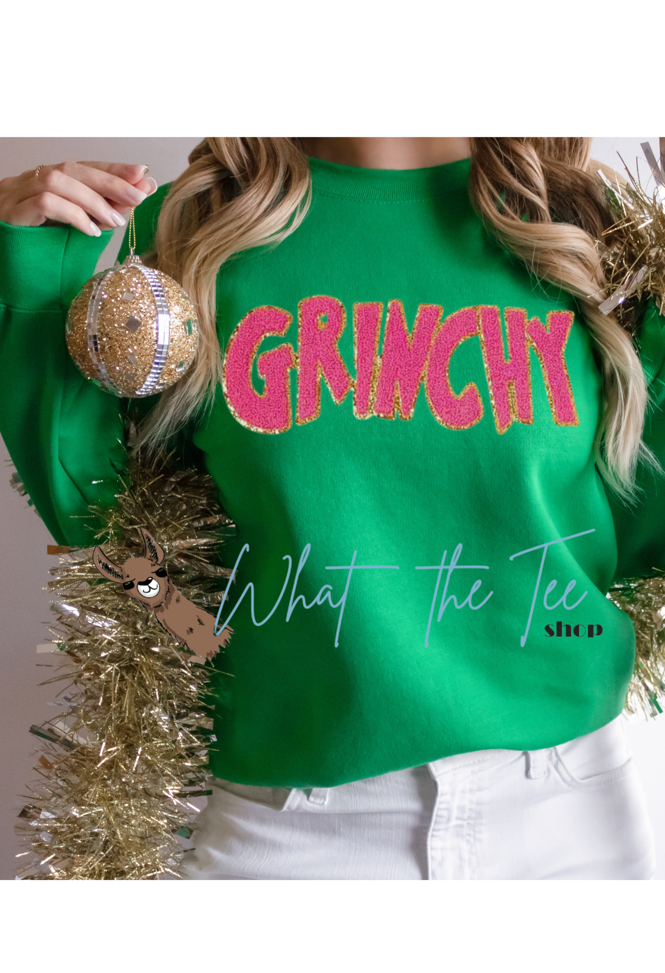 Grinchy Christmas Cozy Pullover Crewneck