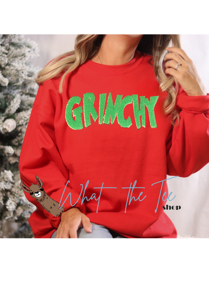 Grinchy Christmas Cozy Pullover Crewneck